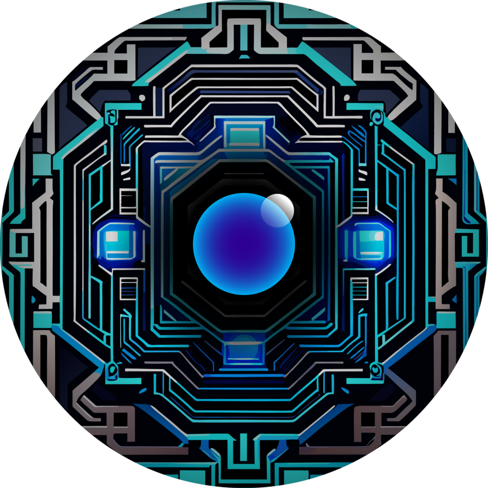 Modern Technology Cybersecurity Icon Crop-out png