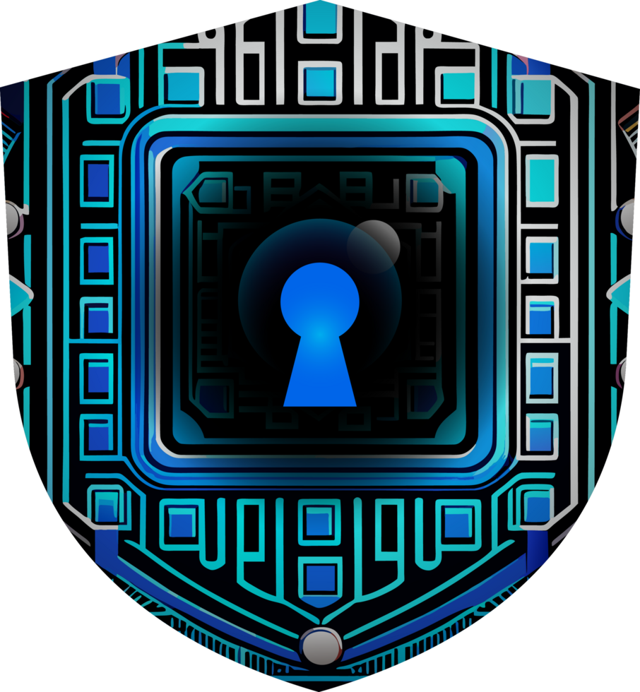 Modern Technology Cybersecurity Icon Crop-out png