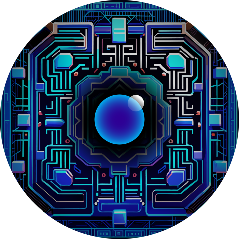 Modern Technology Cybersecurity Icon Crop-out png