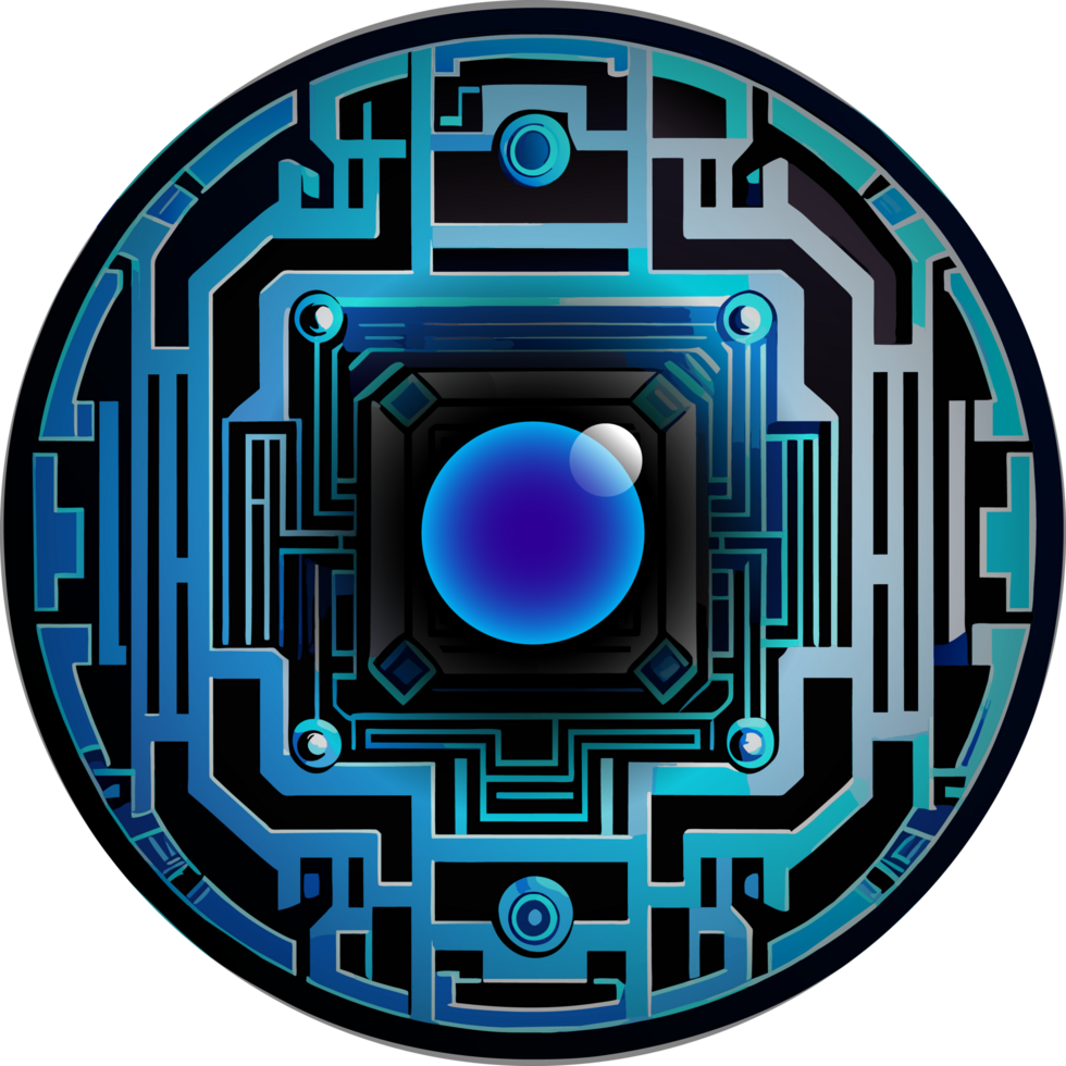 Modern Technology Cybersecurity Icon Crop-out png