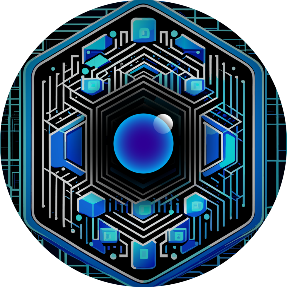 Modern Technology Cybersecurity Icon Crop-out png