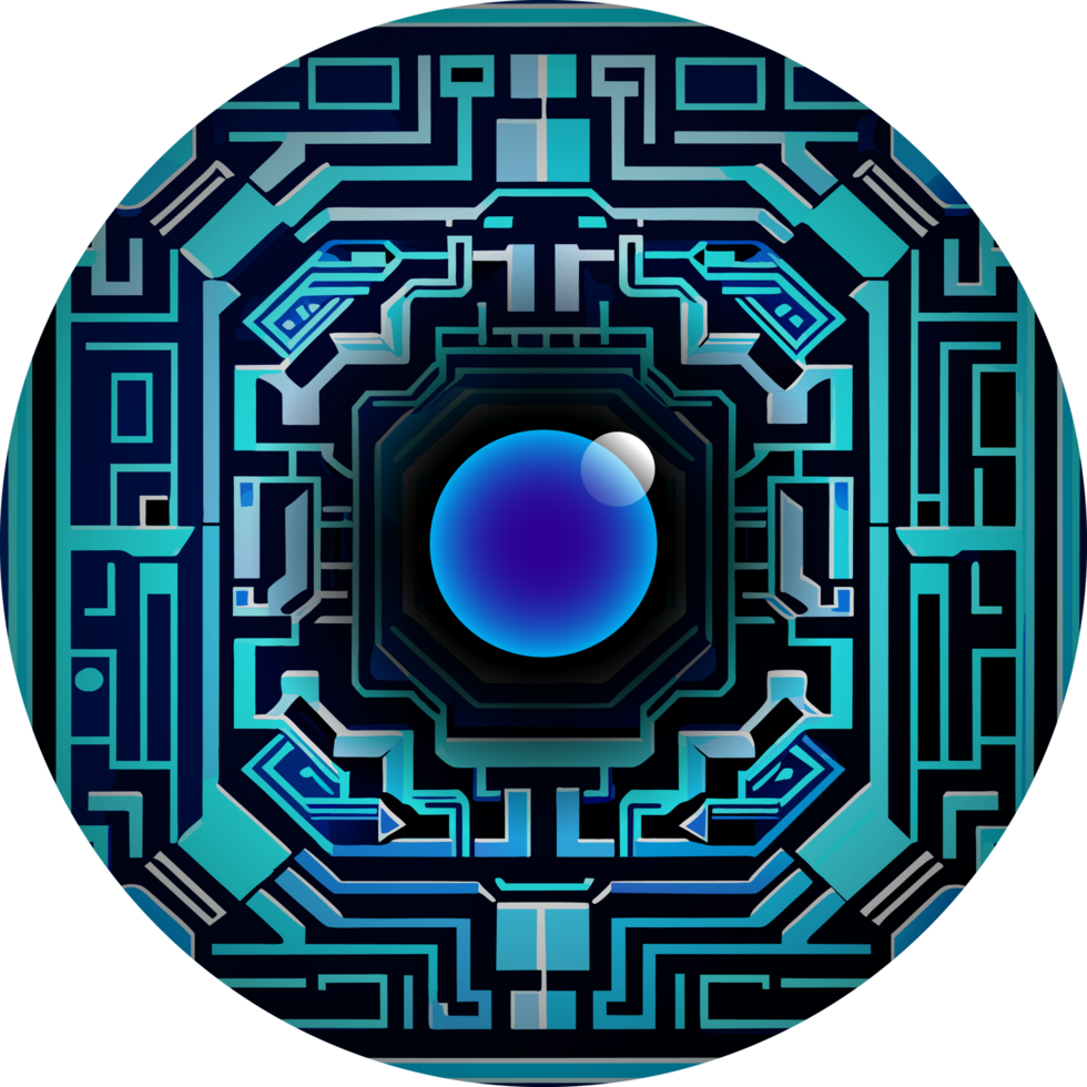Modern Technology Cybersecurity Icon Crop-out png