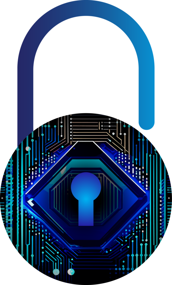 Modern Technology Cybersecurity Icon Crop-out png