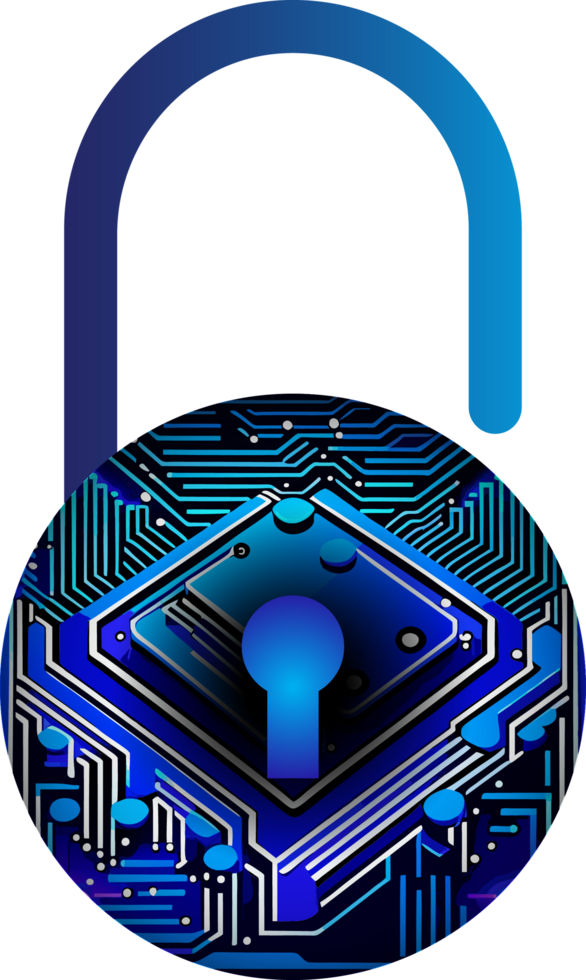 Modern Technology Cybersecurity Icon Crop-out png