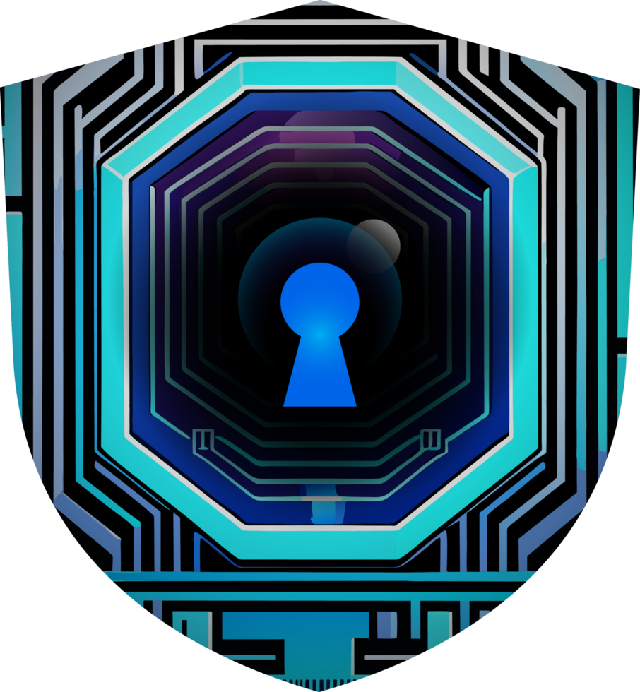Modern Technology Cybersecurity Icon Crop-out png