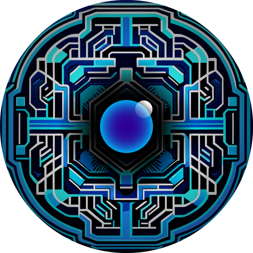 Modern Technology Cybersecurity Icon Crop-out png