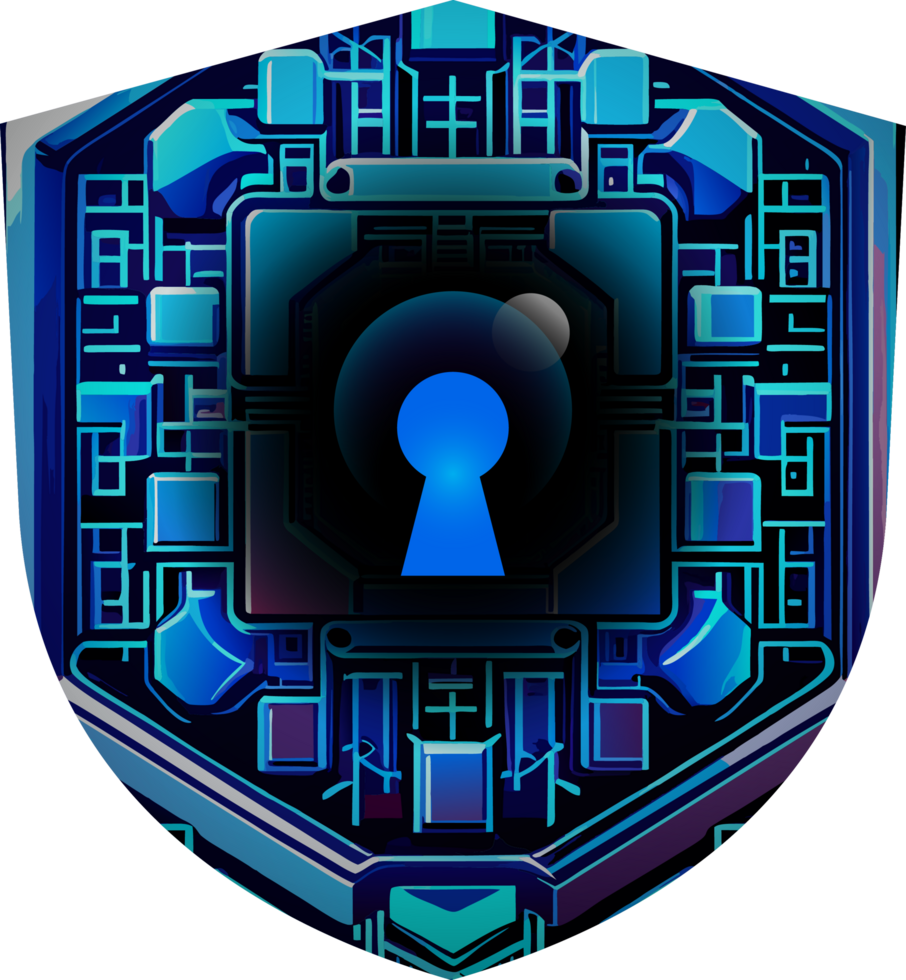 Modern Technology Cybersecurity Icon Crop-out png