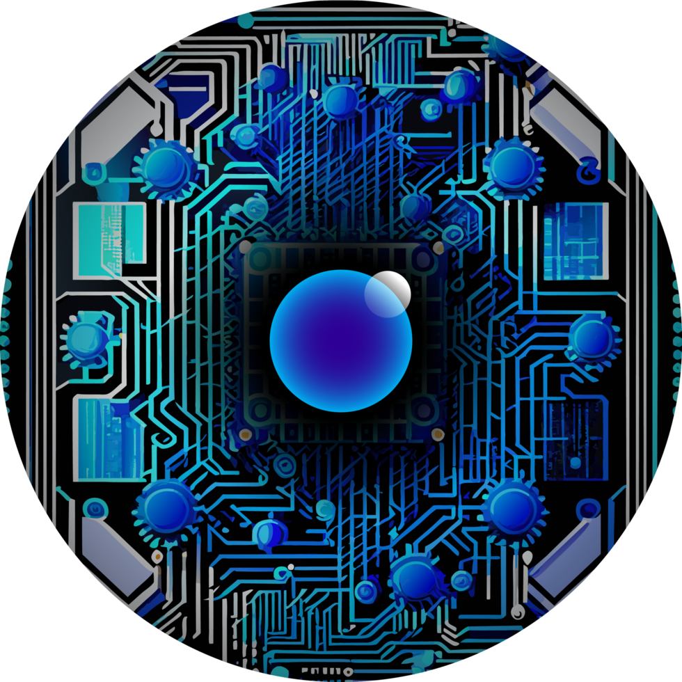 Modern Technology Cybersecurity Icon Crop-out png