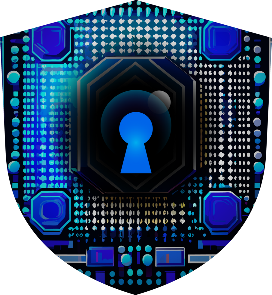 Modern Technology Cybersecurity Icon Crop-out png