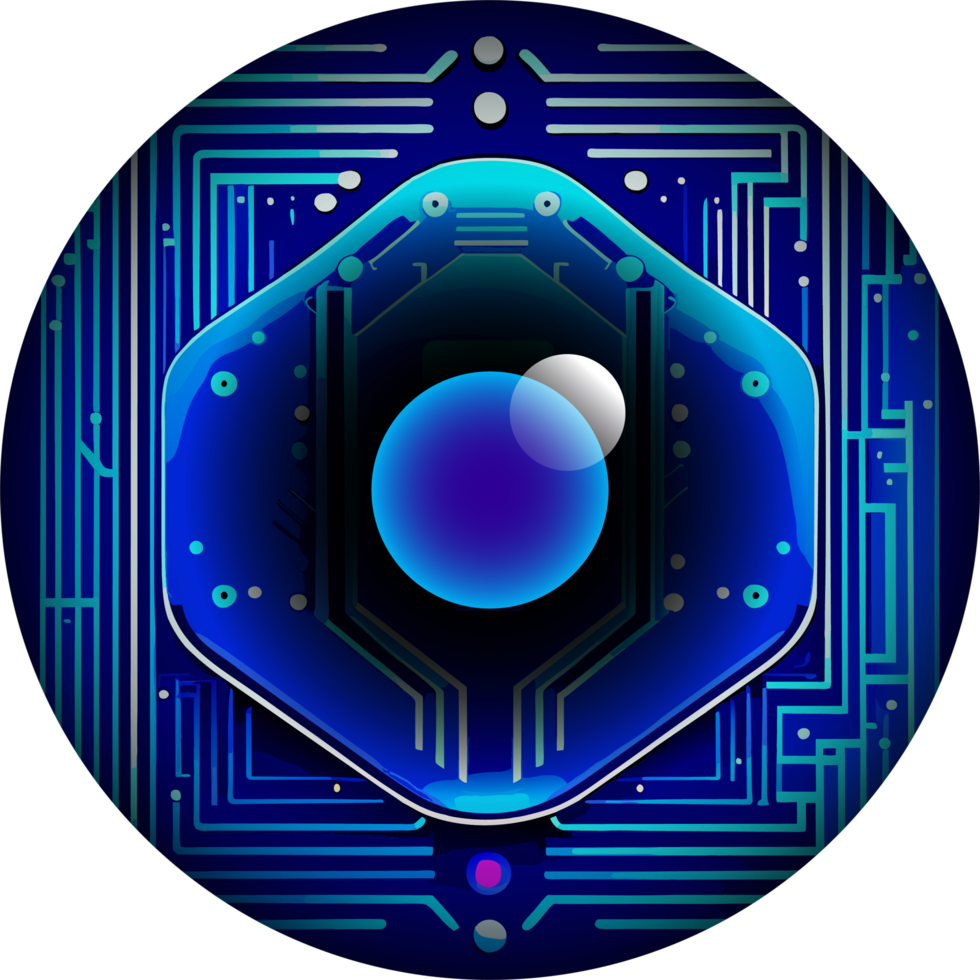 Modern Technology Cybersecurity Icon Crop-out png