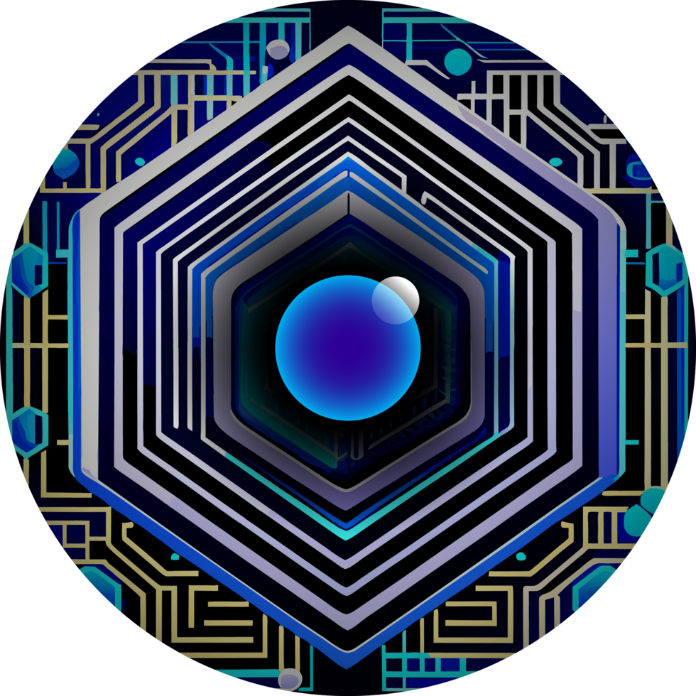 Modern Technology Cybersecurity Icon Crop-out png
