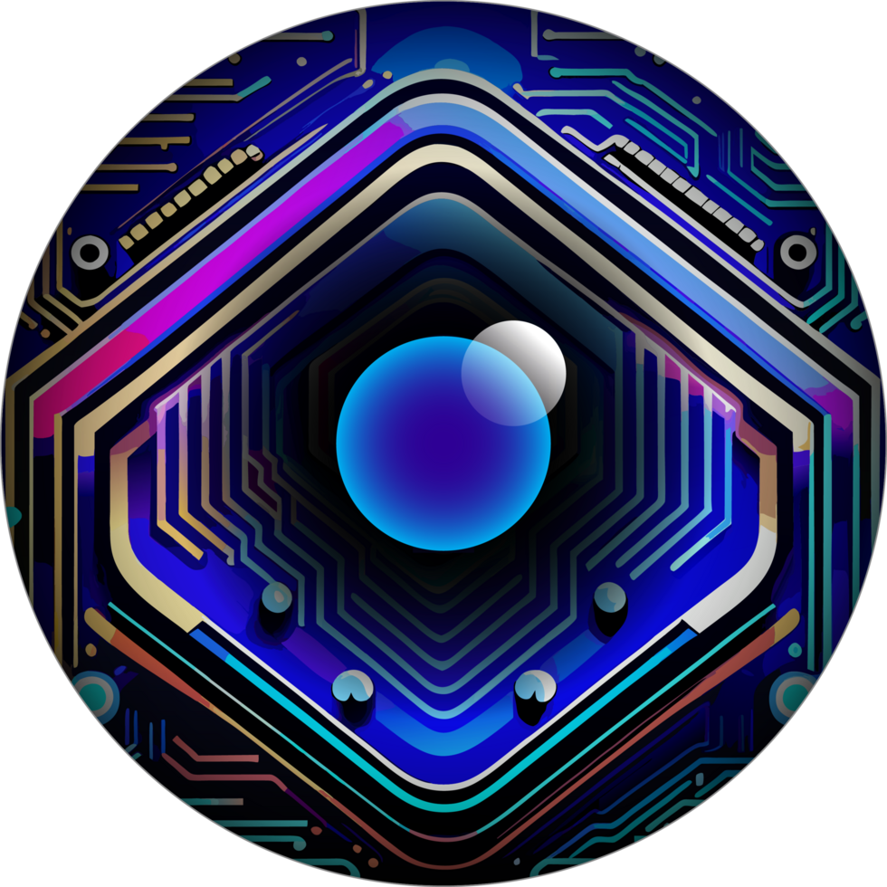 Modern Technology Cybersecurity Icon Crop-out png