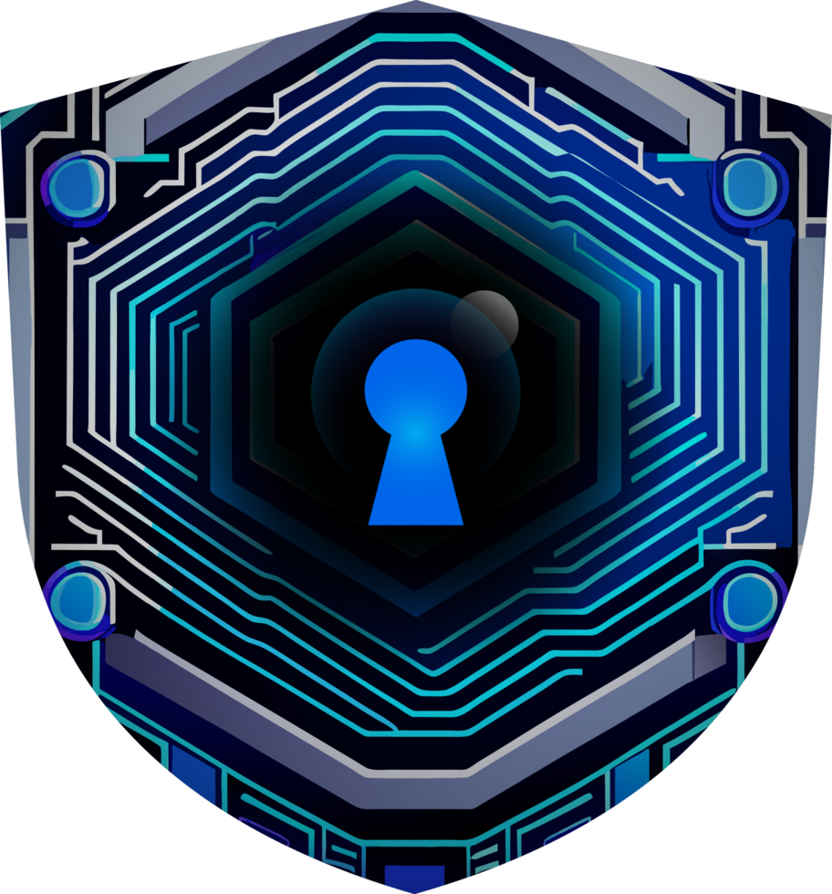 Modern Technology Cybersecurity Icon Crop-out png