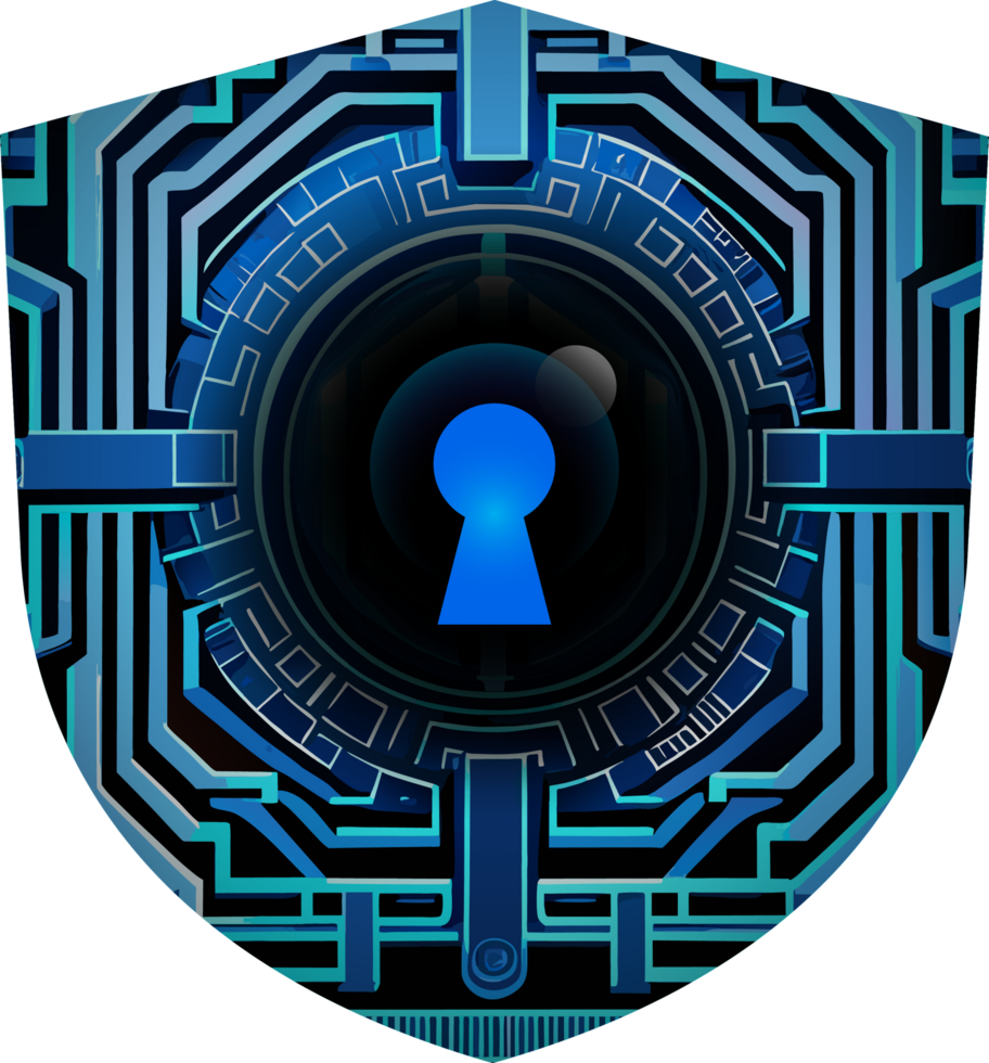 Modern Technology Cybersecurity Icon Crop-out png