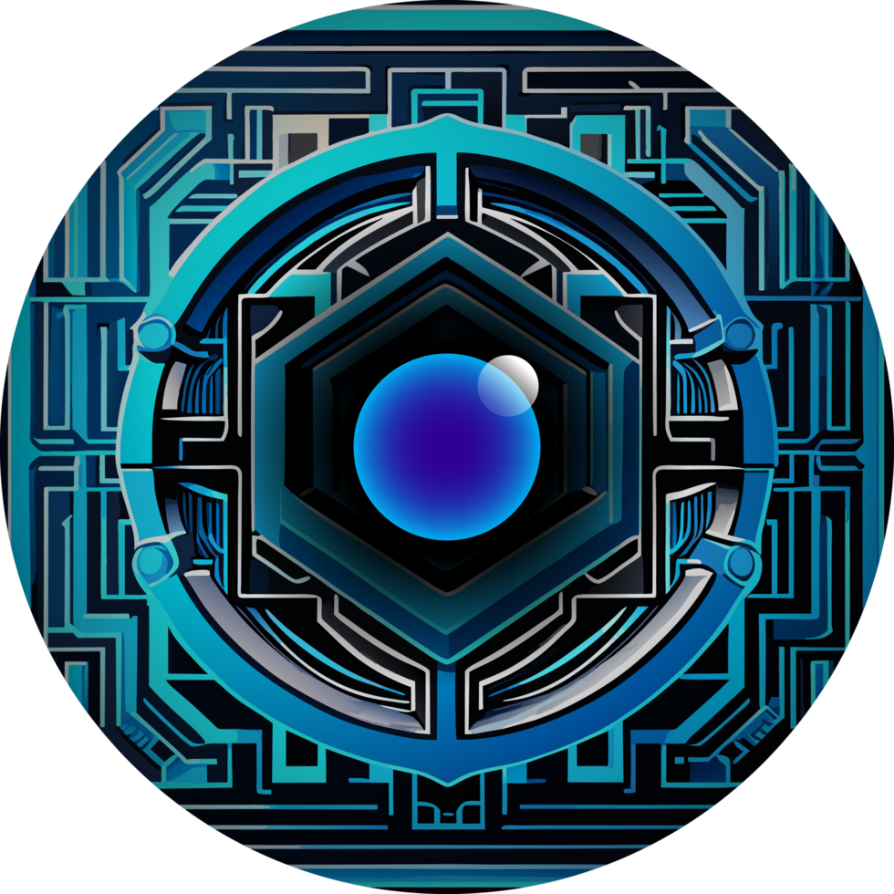 Modern Technology Cybersecurity Icon Crop-out png