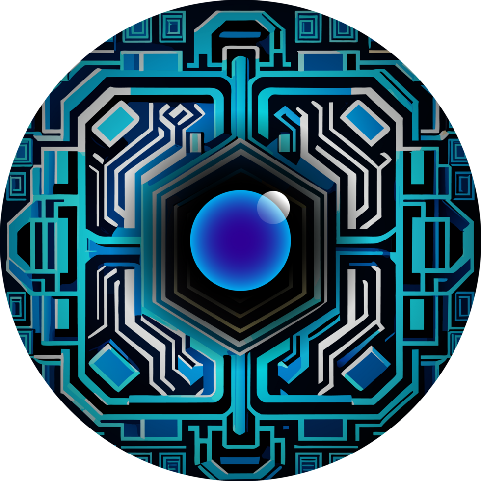 Modern Technology Cybersecurity Icon Crop-out png