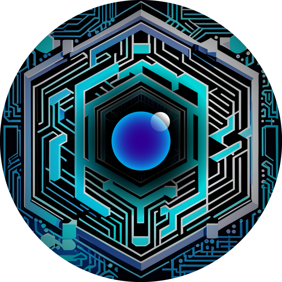 Modern Technology Cybersecurity Icon Crop-out png