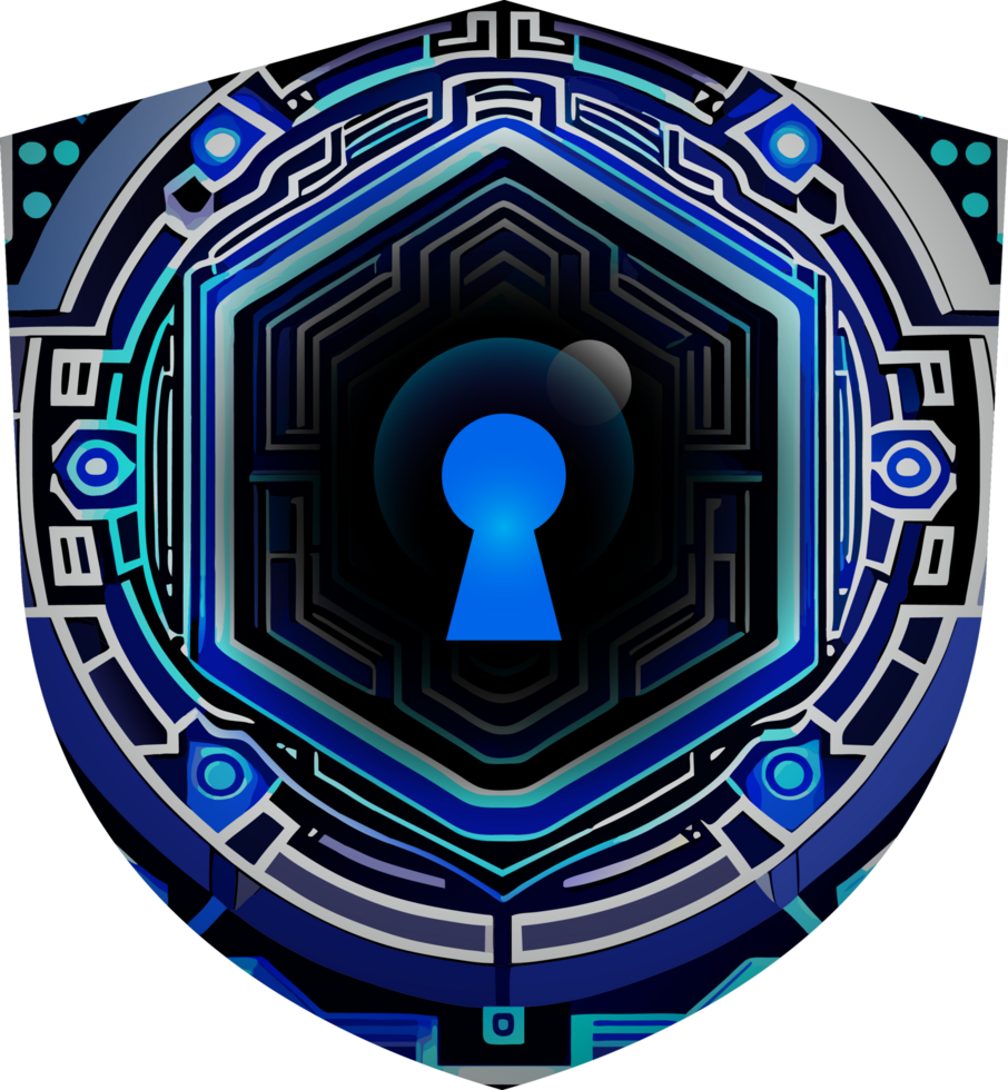 Modern Technology Cybersecurity Icon Crop-out png