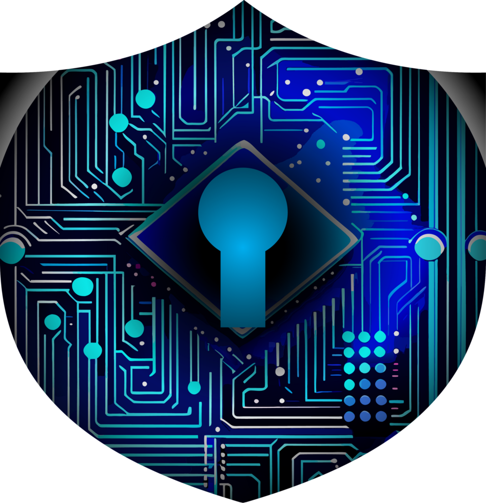 Modern Technology Cybersecurity Icon Crop-out png