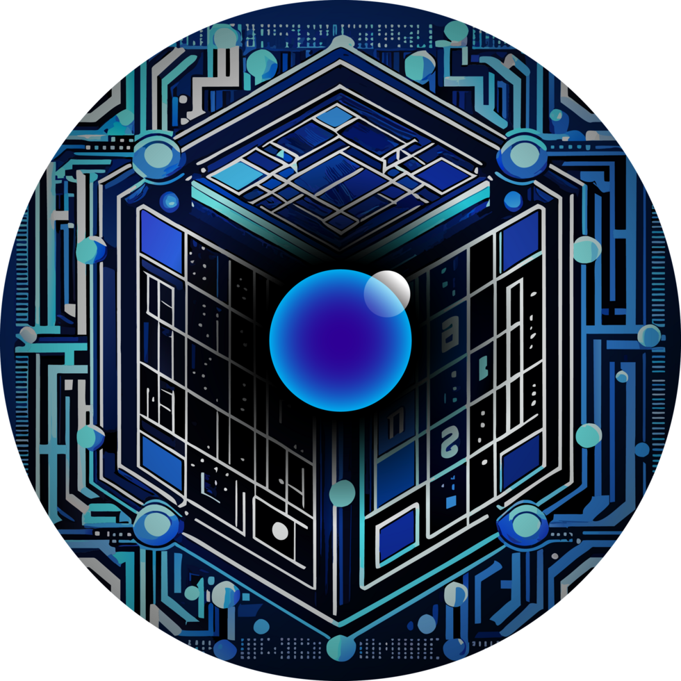 Modern Technology Cybersecurity Icon Crop-out png