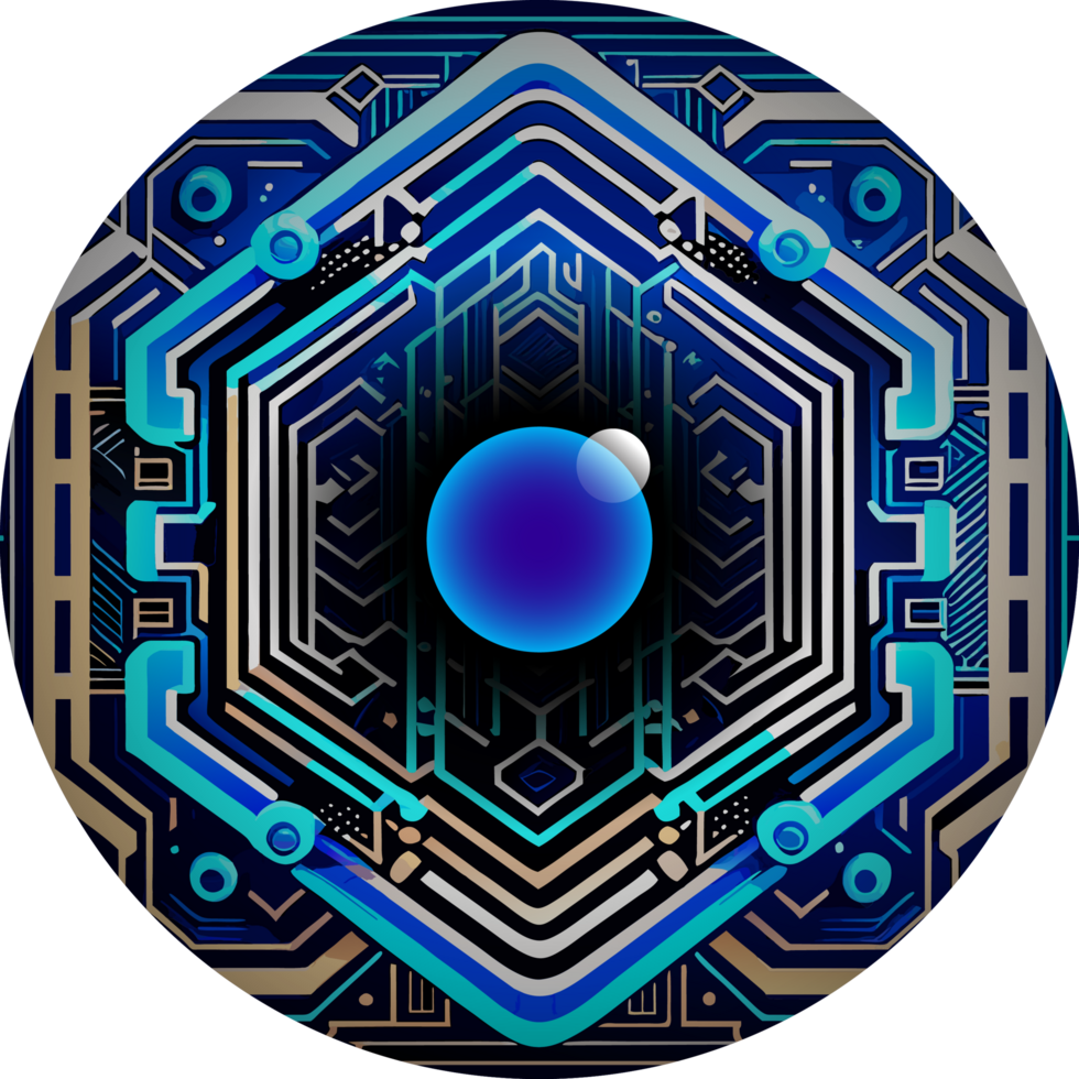 Modern Technology Cybersecurity Icon Crop-out png