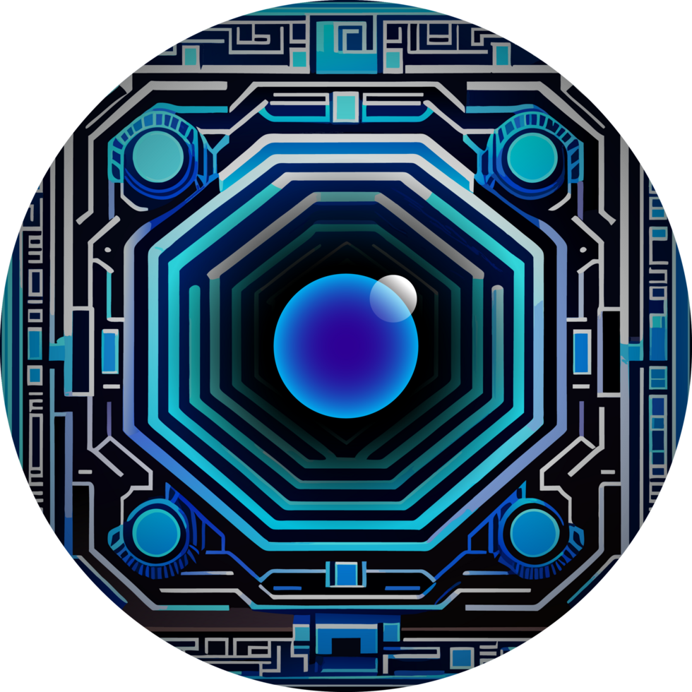 Modern Technology Cybersecurity Icon Crop-out png