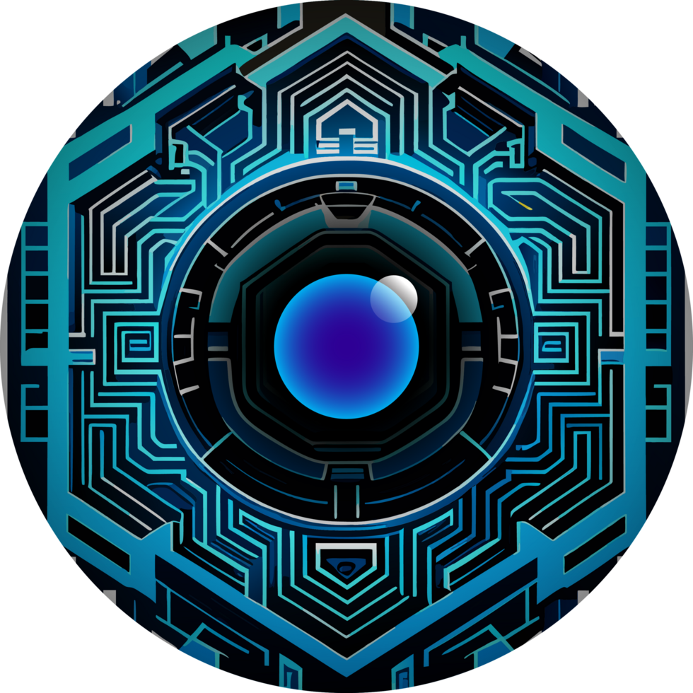 Modern Technology Cybersecurity Icon Crop-out png