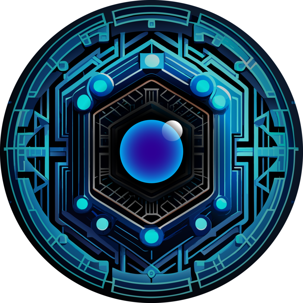 Modern Technology Cybersecurity Icon Crop-out png