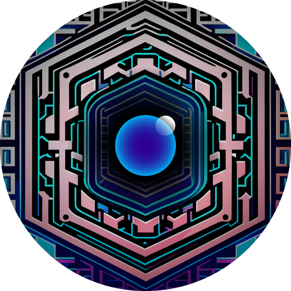 Modern Technology Cybersecurity Icon Crop-out png