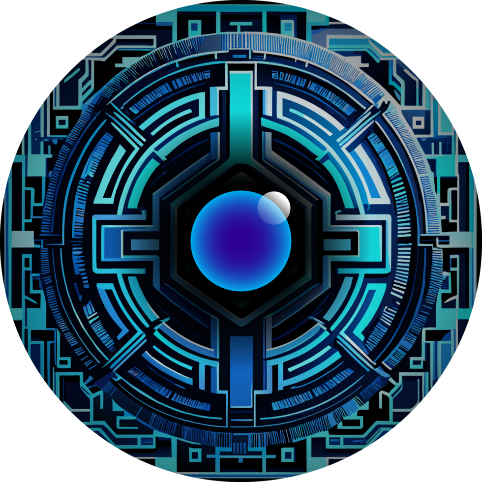 Modern Technology Cybersecurity Icon Crop-out png