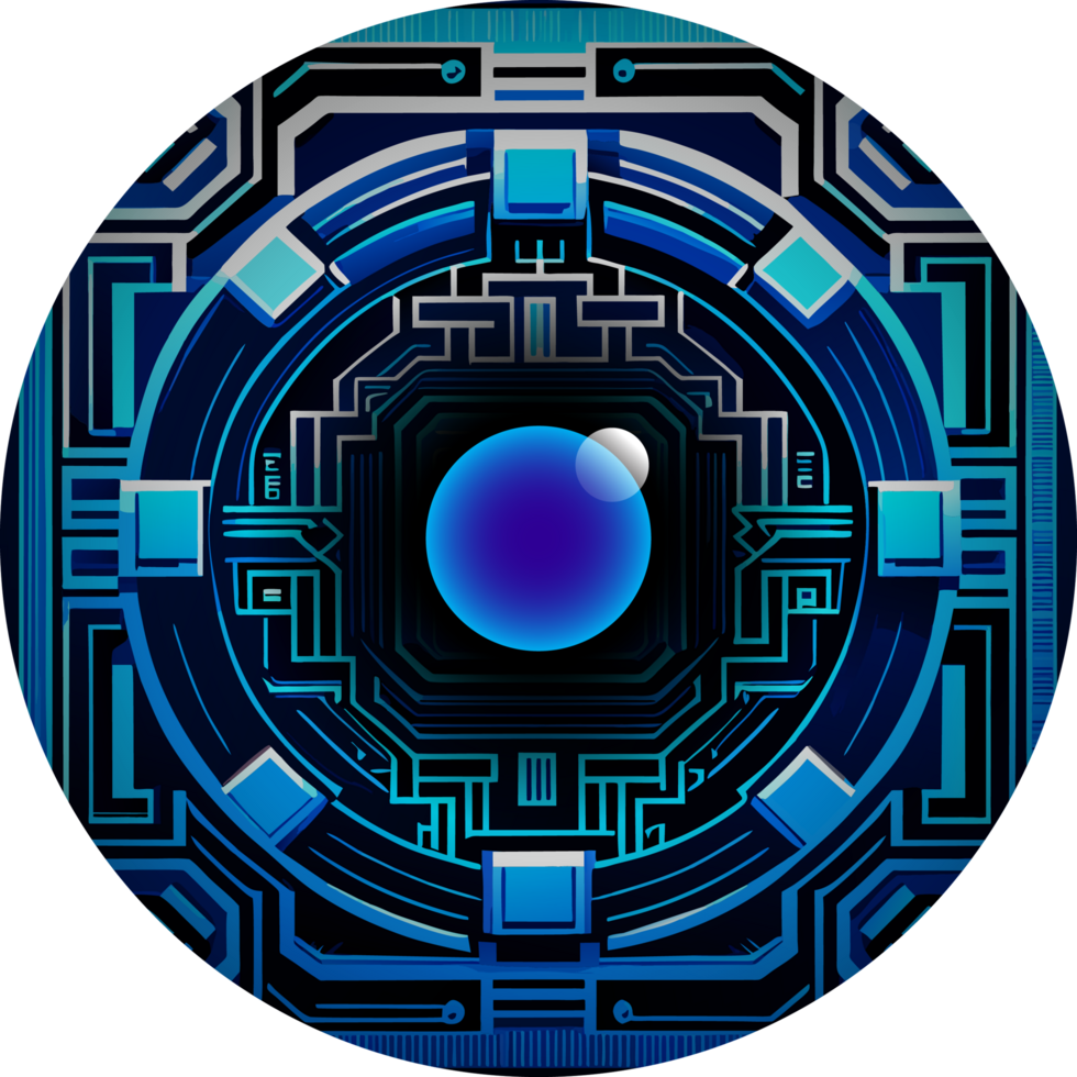 Modern Technology Cybersecurity Icon Crop-out png