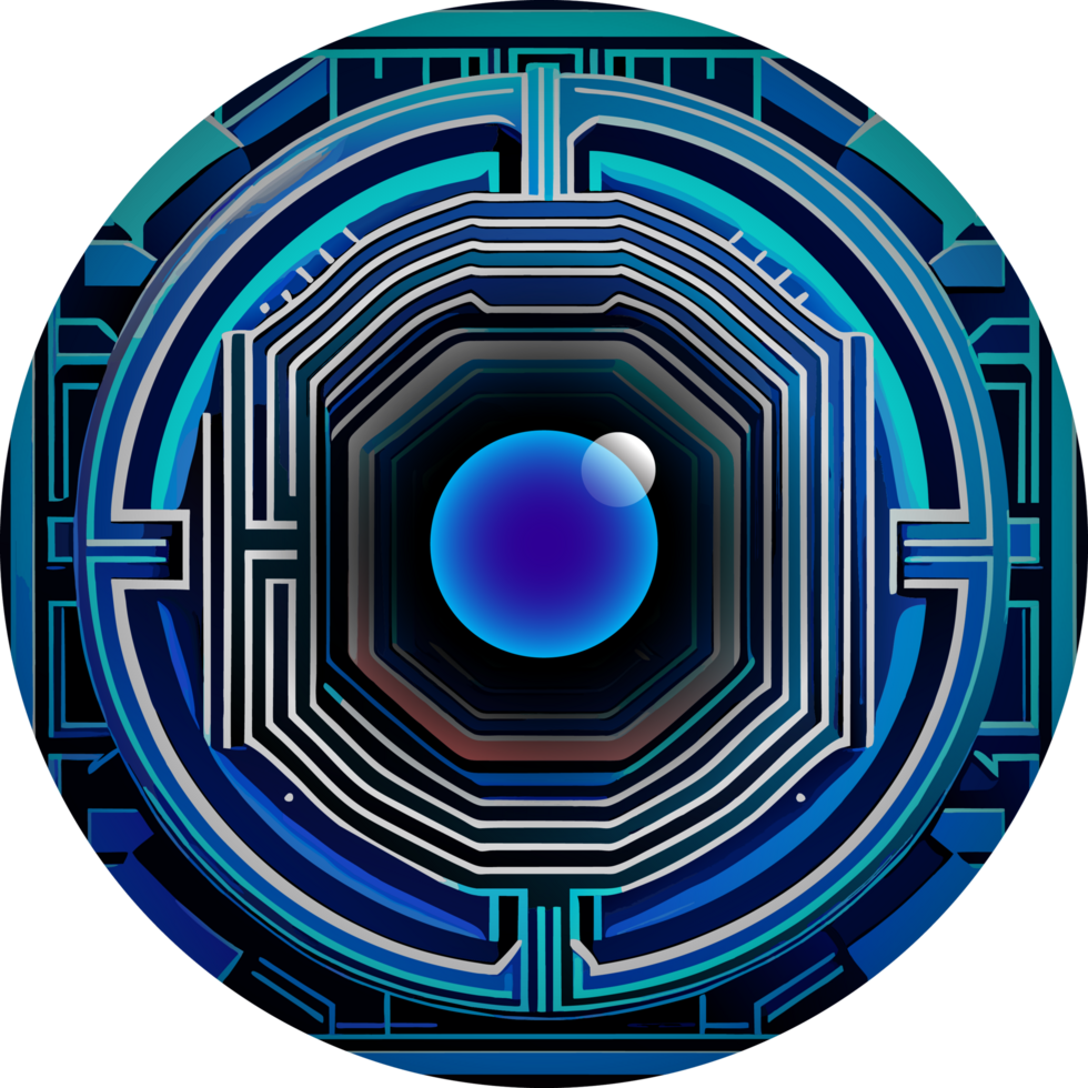 Modern Technology Cybersecurity Icon Crop-out png