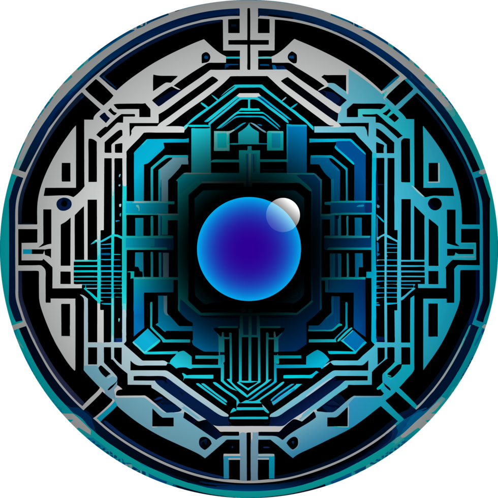 Modern Technology Cybersecurity Icon Crop-out png