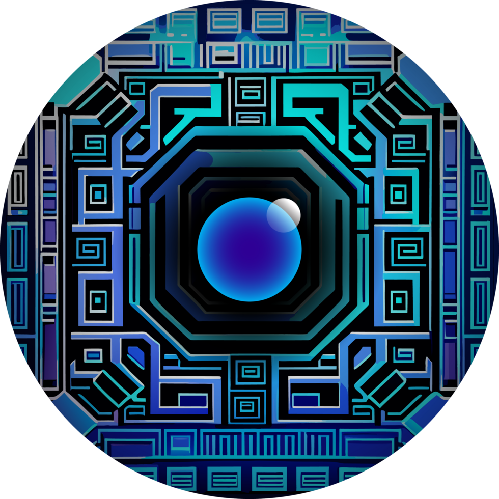 Modern Technology Cybersecurity Icon Crop-out png