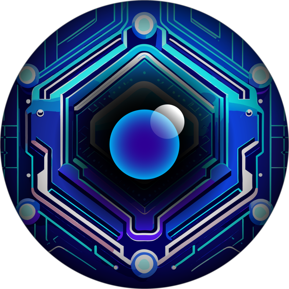 Modern Technology Cybersecurity Icon Crop-out png