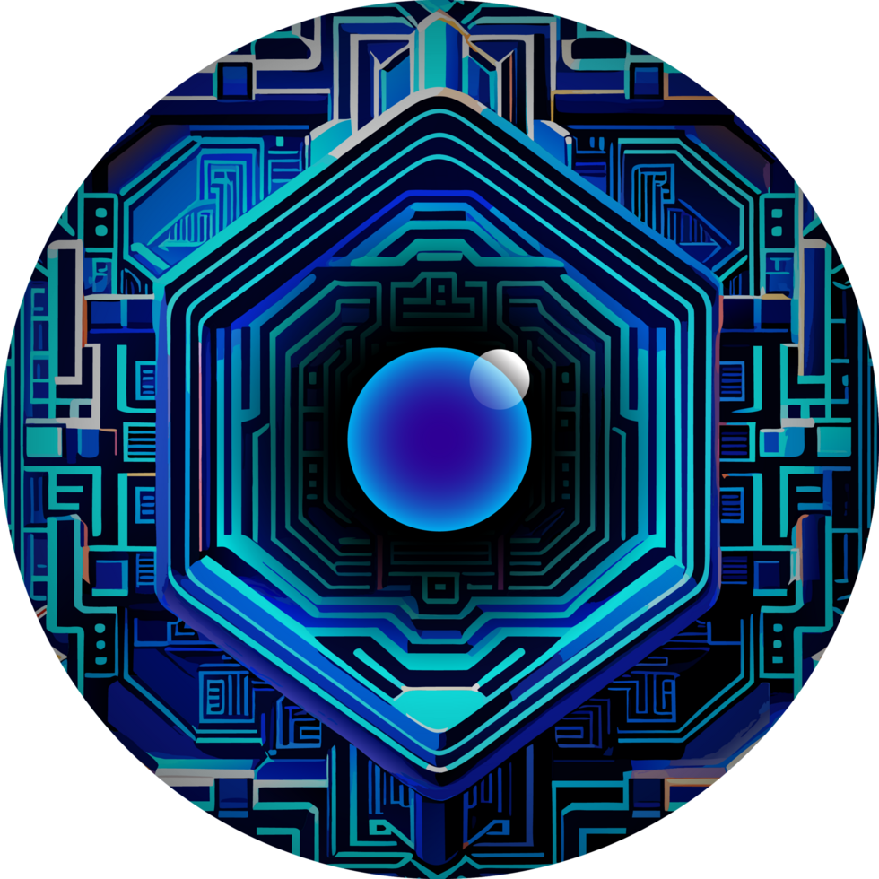 Modern Technology Cybersecurity Icon Crop-out png