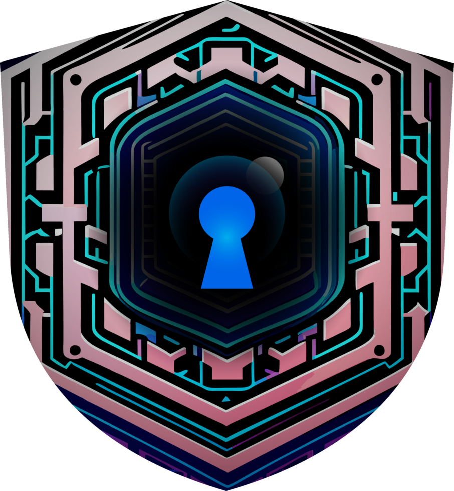 Modern Technology Cybersecurity Icon Crop-out png