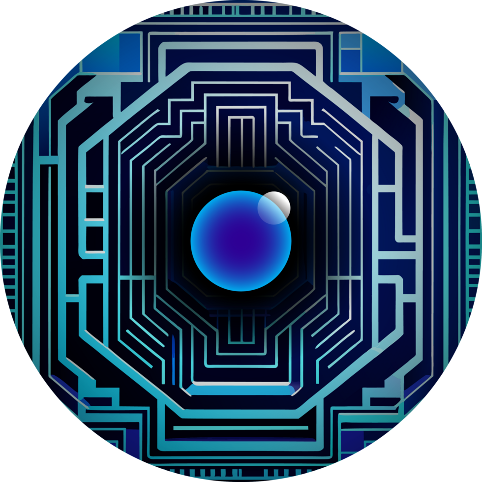 Modern Technology Cybersecurity Icon Crop-out png