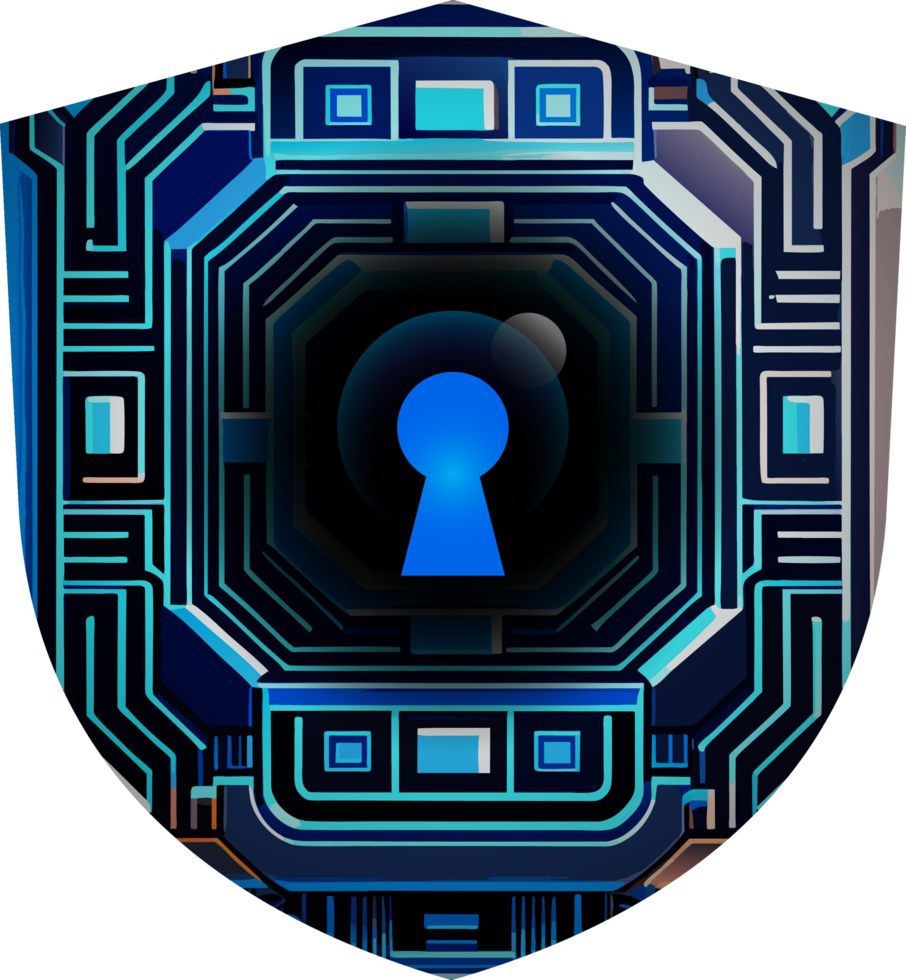 Modern Technology Cybersecurity Icon Crop-out png