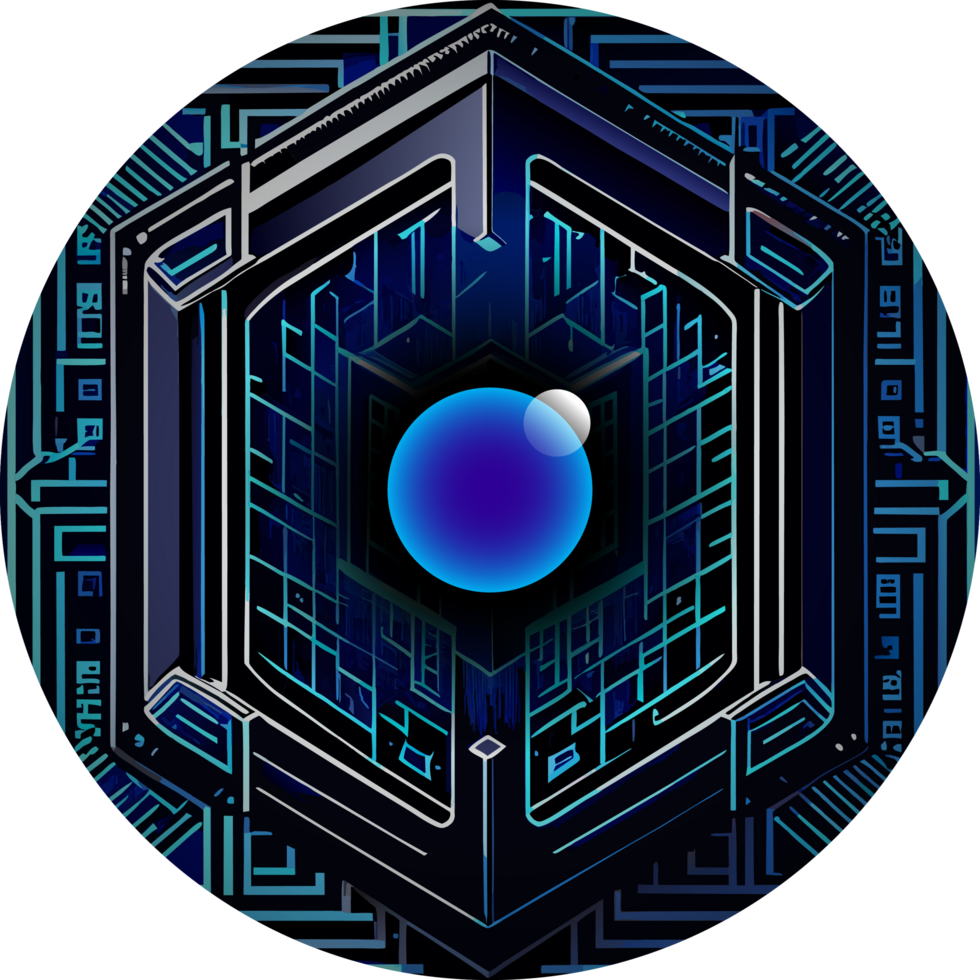 Modern Technology Cybersecurity Icon Crop-out png