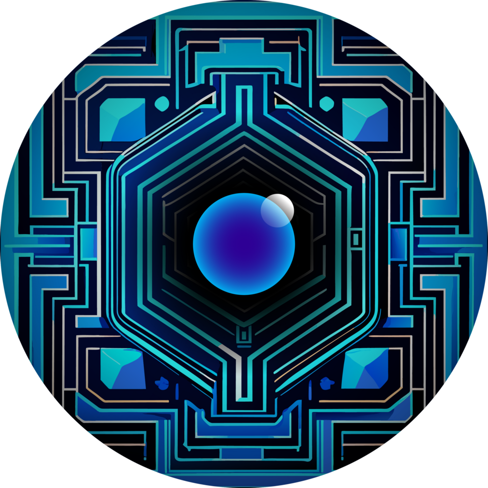 Modern Technology Cybersecurity Icon Crop-out png