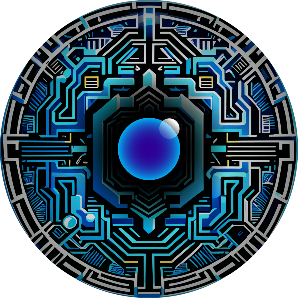 Modern Technology Cybersecurity Icon Crop-out png