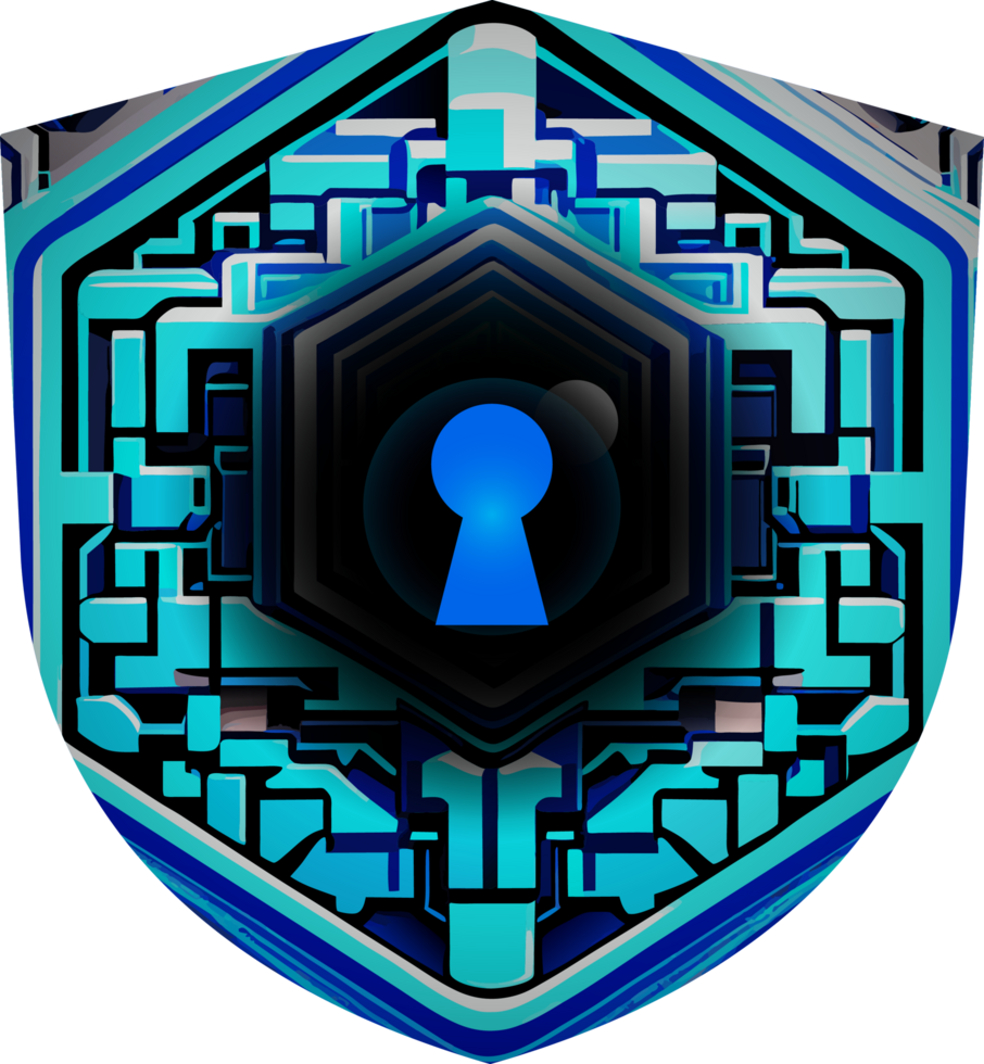 Modern Technology Cybersecurity Icon Crop-out png