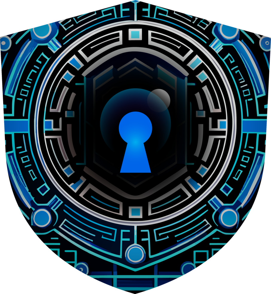 Modern Technology Cybersecurity Icon Crop-out png