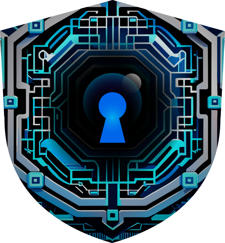 Modern Technology Cybersecurity Icon Crop-out png