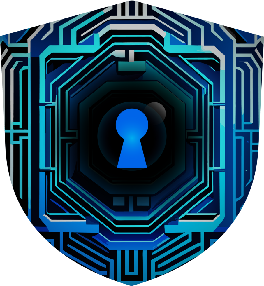 Modern Technology Cybersecurity Icon Crop-out png