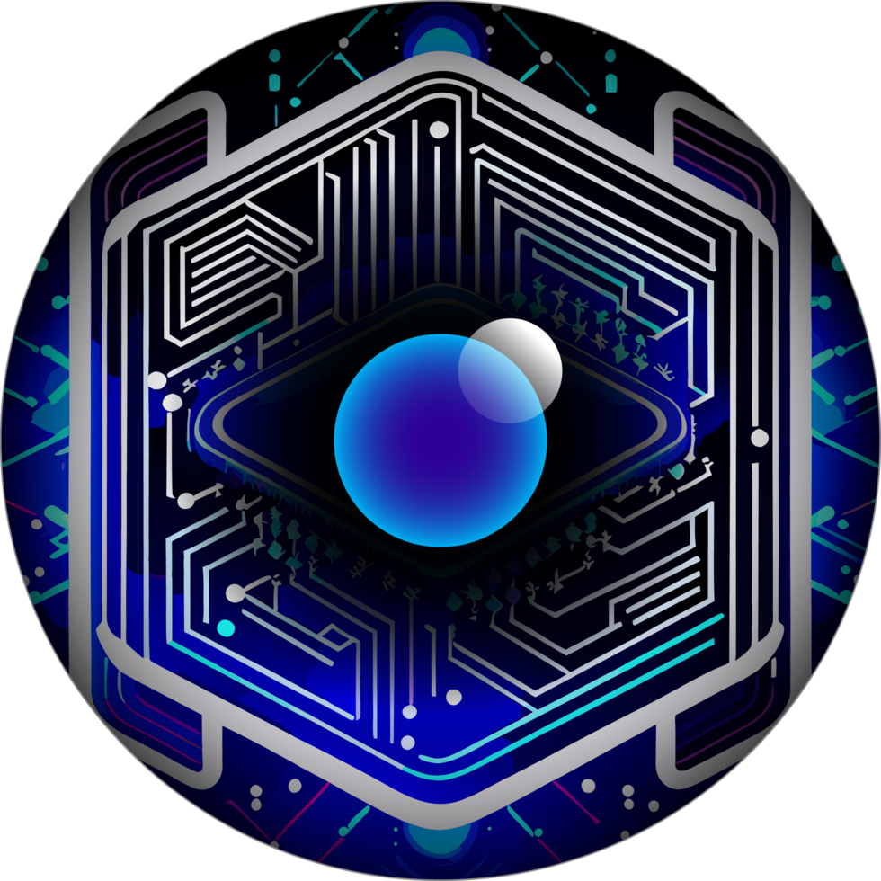 Modern Technology Cybersecurity Icon Crop-out png