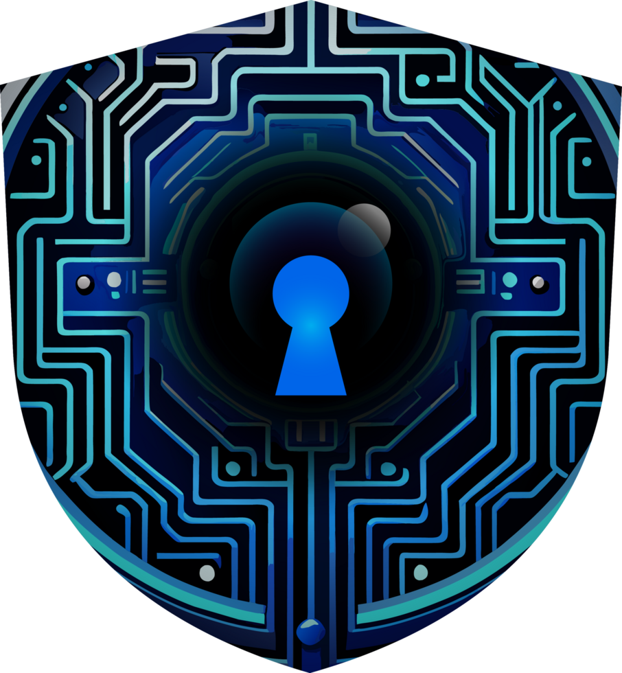 Modern Technology Cybersecurity Icon Crop-out png