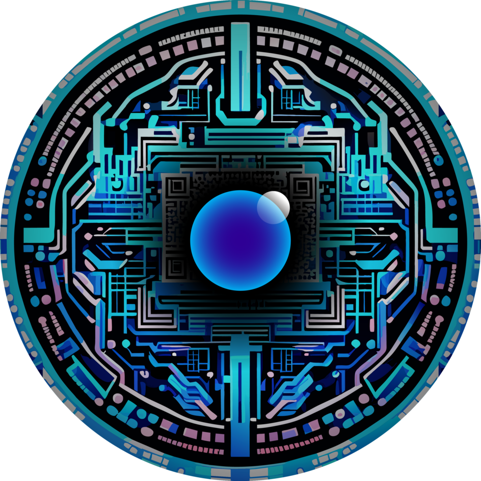 Modern Technology Cybersecurity Icon Crop-out png
