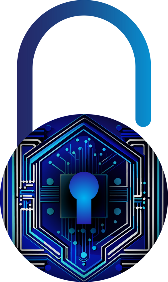 Modern Technology Cybersecurity Icon Crop-out png